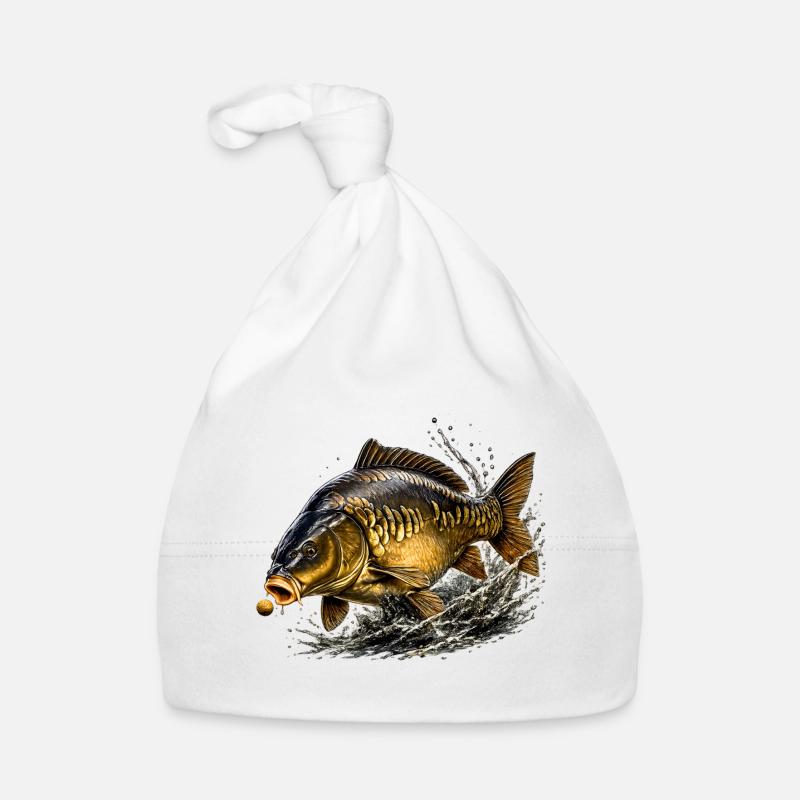 Conception de pêche à la Crape Bouillie Mirror Bonnet bio Bébé