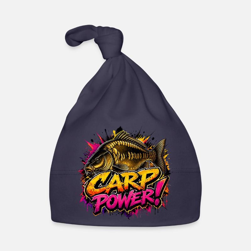 Conception de la pêche à force de carpe – Style pêcheur audacieux Bonnet bio Bébé