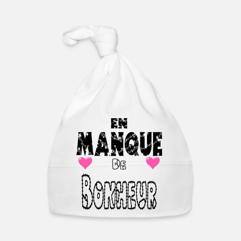 En Manque de Bonheur Bonnet bio Bébé