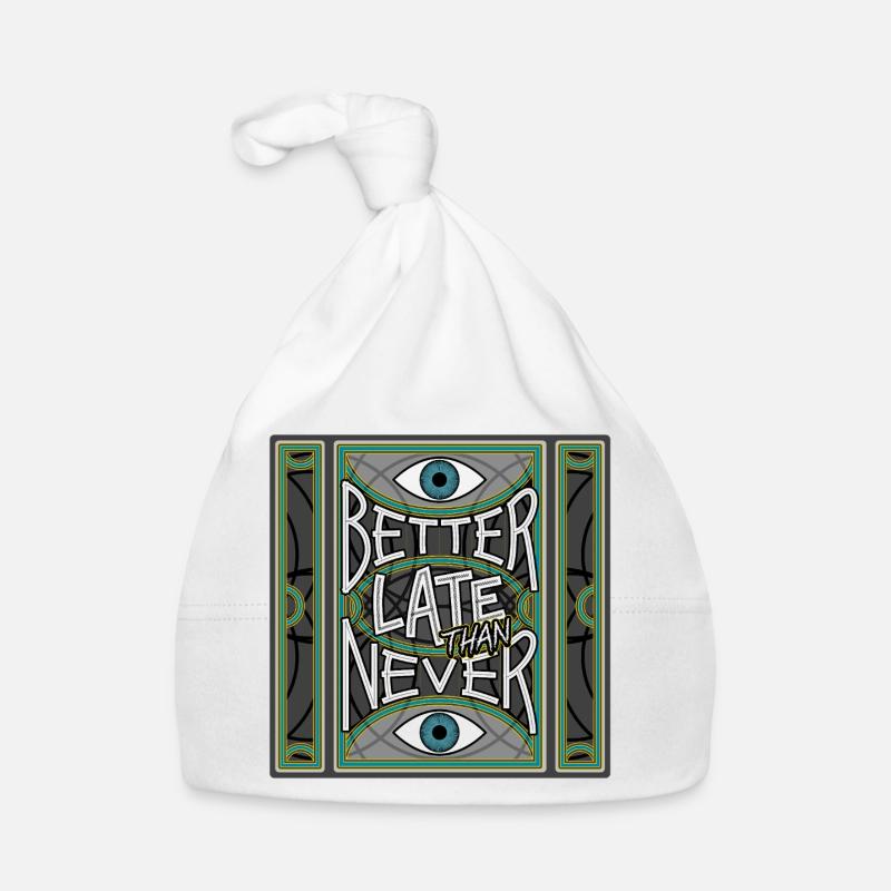 BetterLateThanNever_Original Bonnet bio Bébé