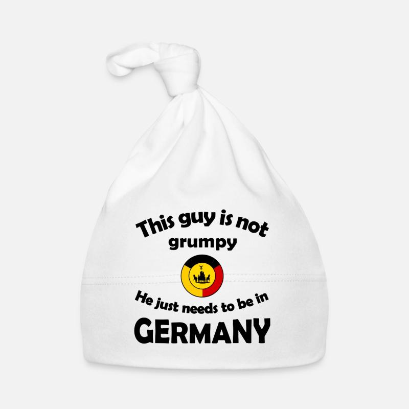 Deutscher Farbenring Wappen Baby Bio-Mütze