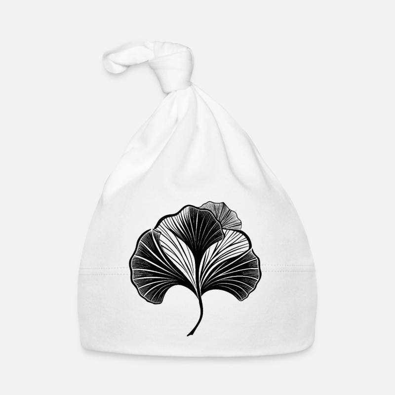 Feuille de ginkgo Bonnet bio Bébé