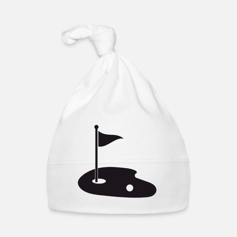 Golf Green Organic Baby Cap