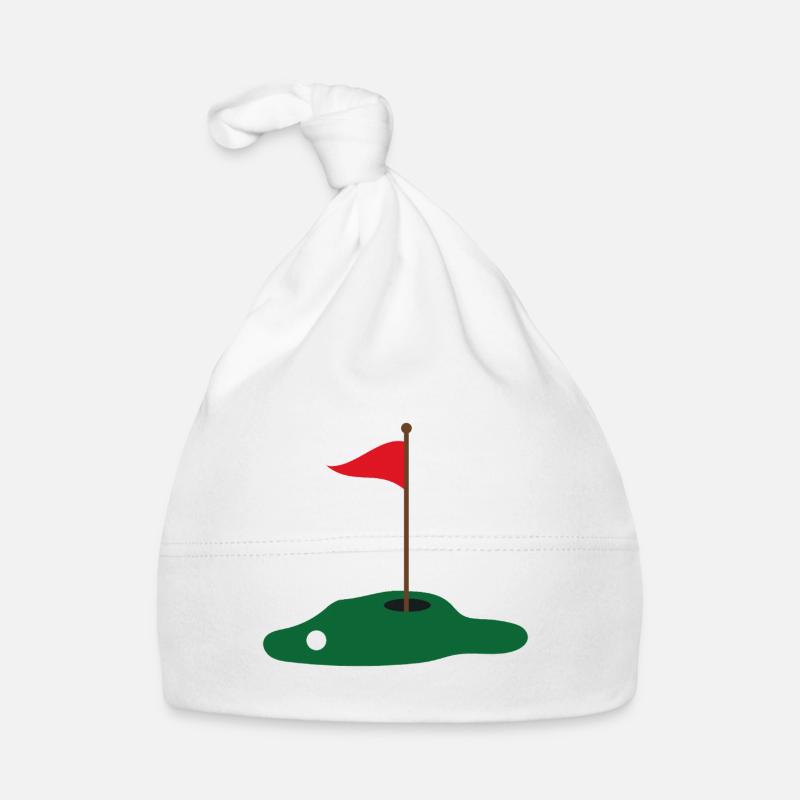 Golf Green Organic Baby Cap