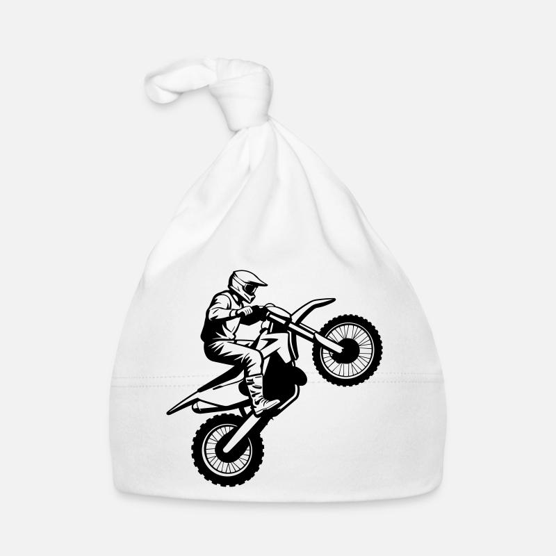 Motocross Organic Baby Cap