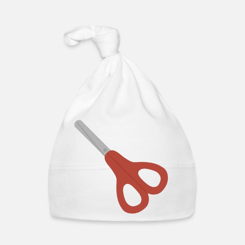 Icône des Ciseaux Rouges Bonnet bio Bébé