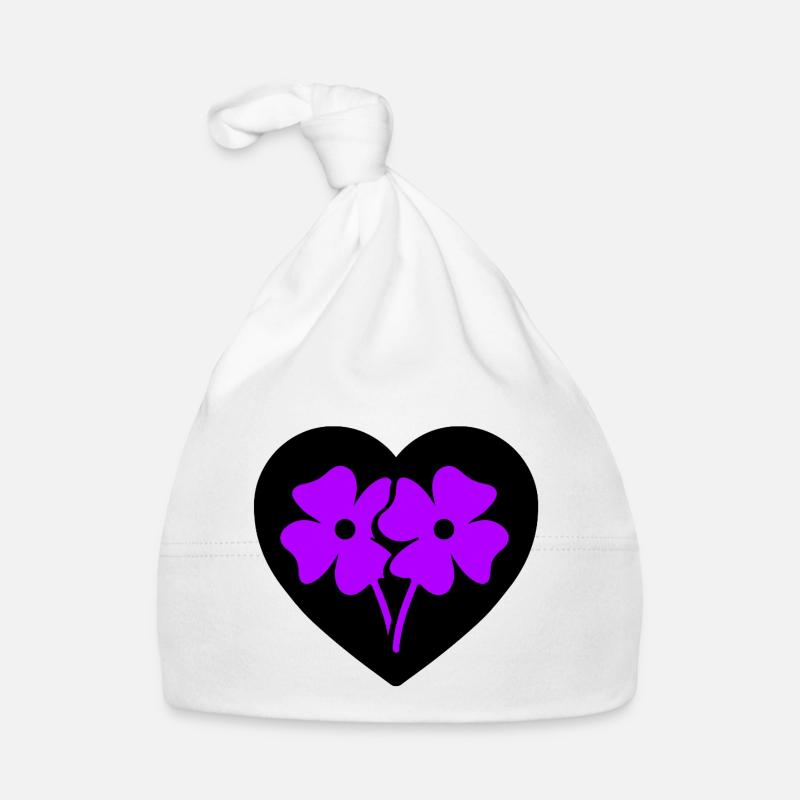 Blumen Baby Bio-Mütze