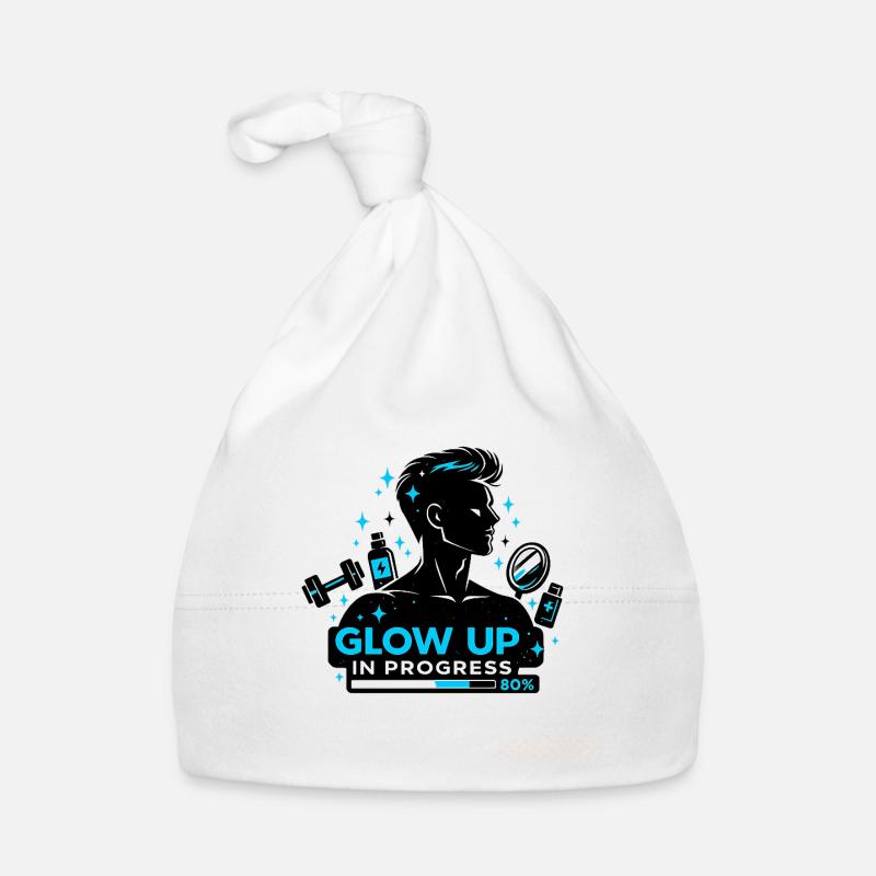 Déclaration de soins de la peau en salle de sport pour l’auto-optimisation Glow Up Bonnet bio Bébé