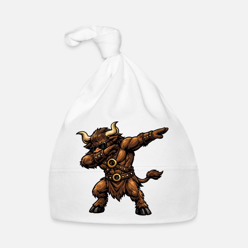 Dab du Minotaure Bonnet bio Bébé