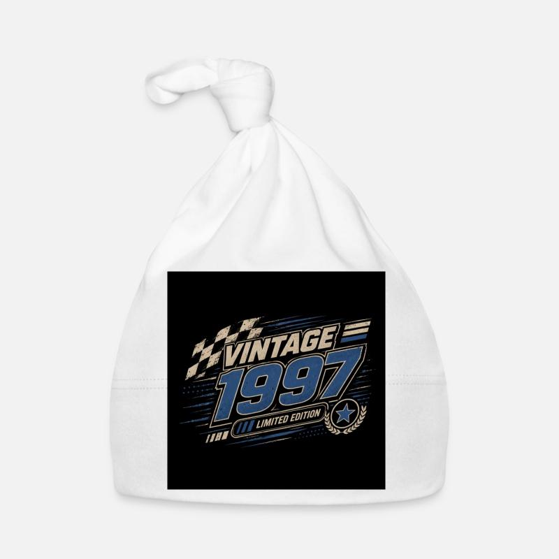 Vintage 1997 – Design Édition limitée de course Bonnet bio Bébé