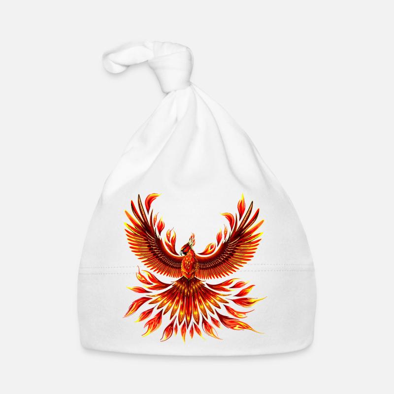 Phönix-Feuervogel Baby Bio-Mütze