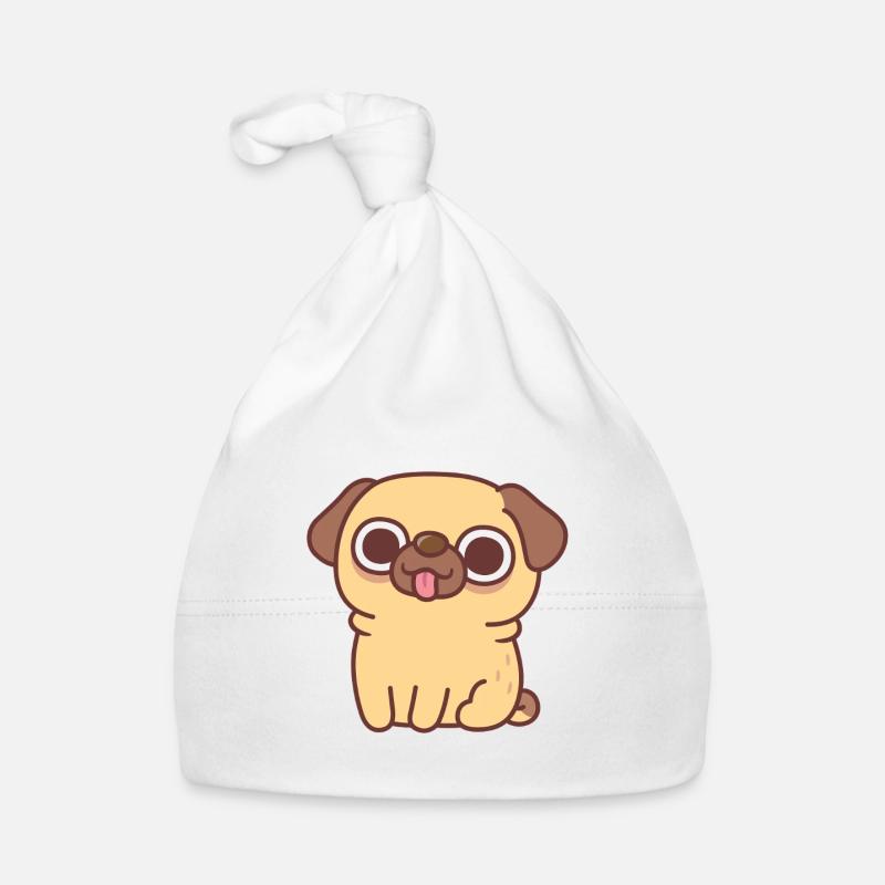 Carlin Faon assis mignon Bonnet bio Bébé