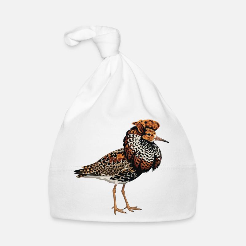 Coureur de bataille Calidris pugnax Bonnet bio Bébé