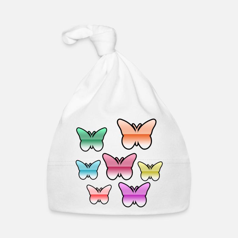 Schnetterlinge Organic Baby Cap