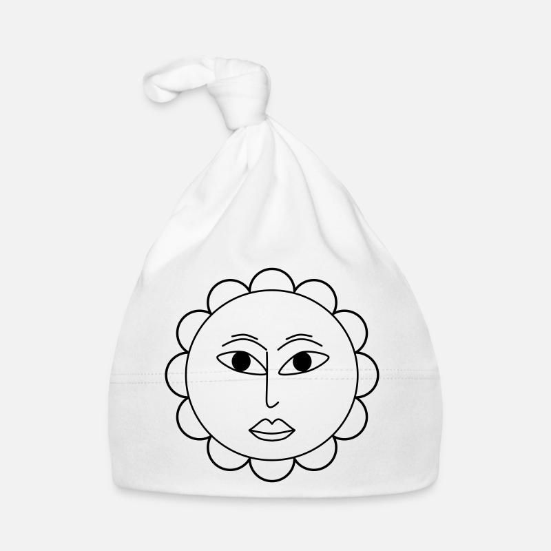 Fleur simple Bonnet bio Bébé