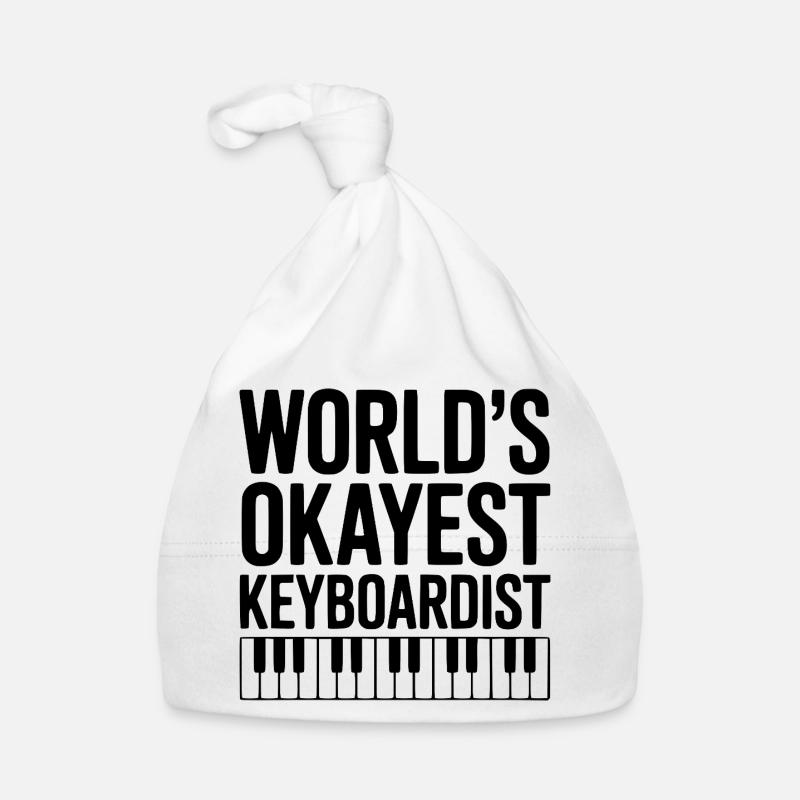 Der beste Keyboarder der Welt Baby Bio-Mütze