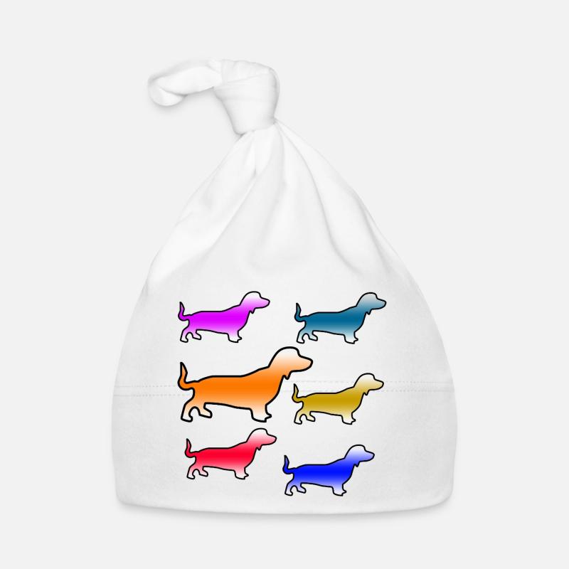Dachshund Organic Baby Cap