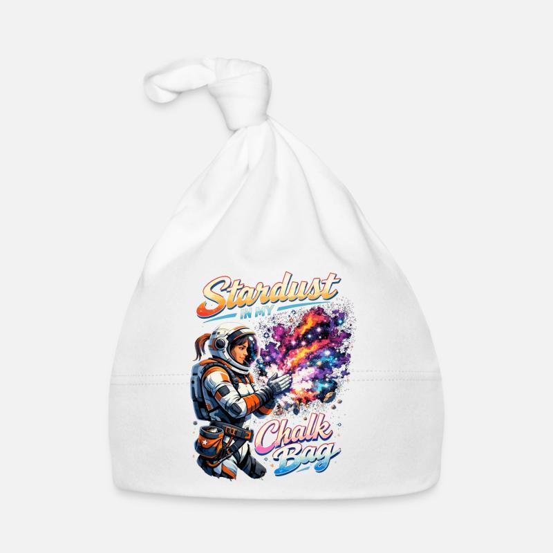 Stardust In My Chalk Bag: Bouldering & Galaxy Organic Baby Cap