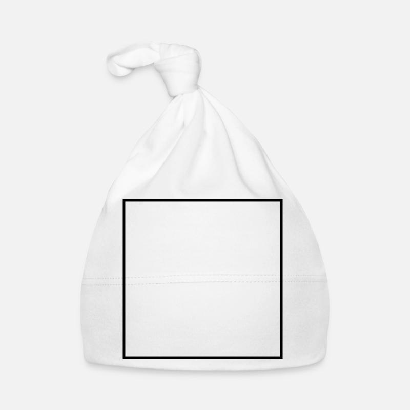 Square Empty Organic Baby Cap