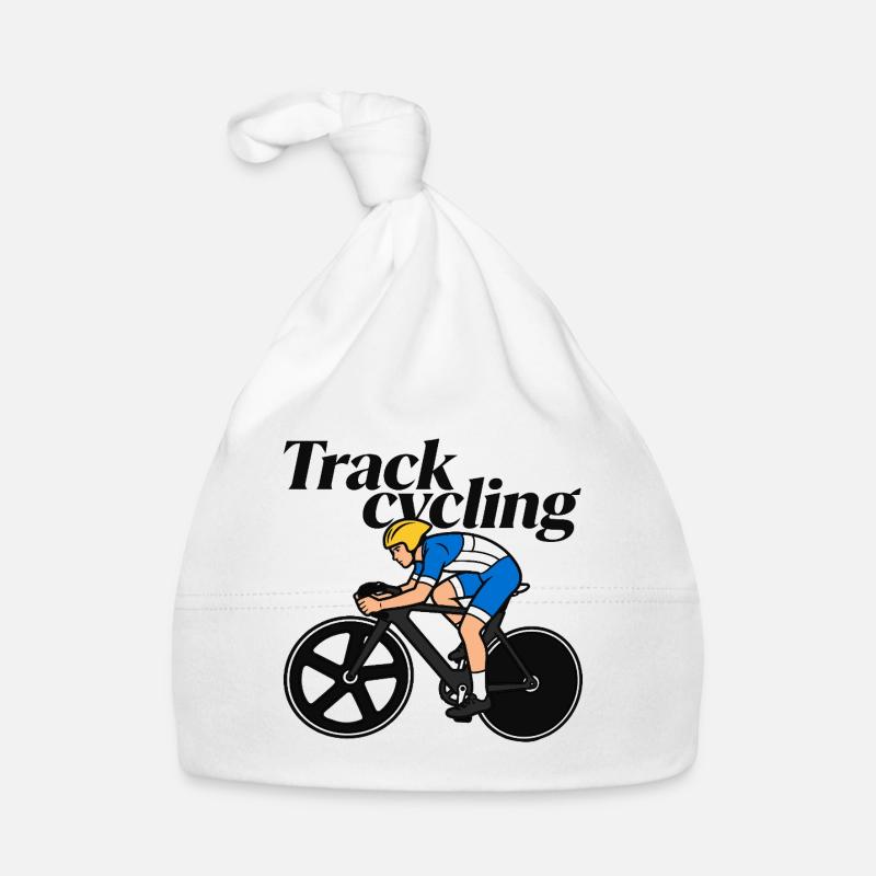 Track bikes Organic Baby Cap