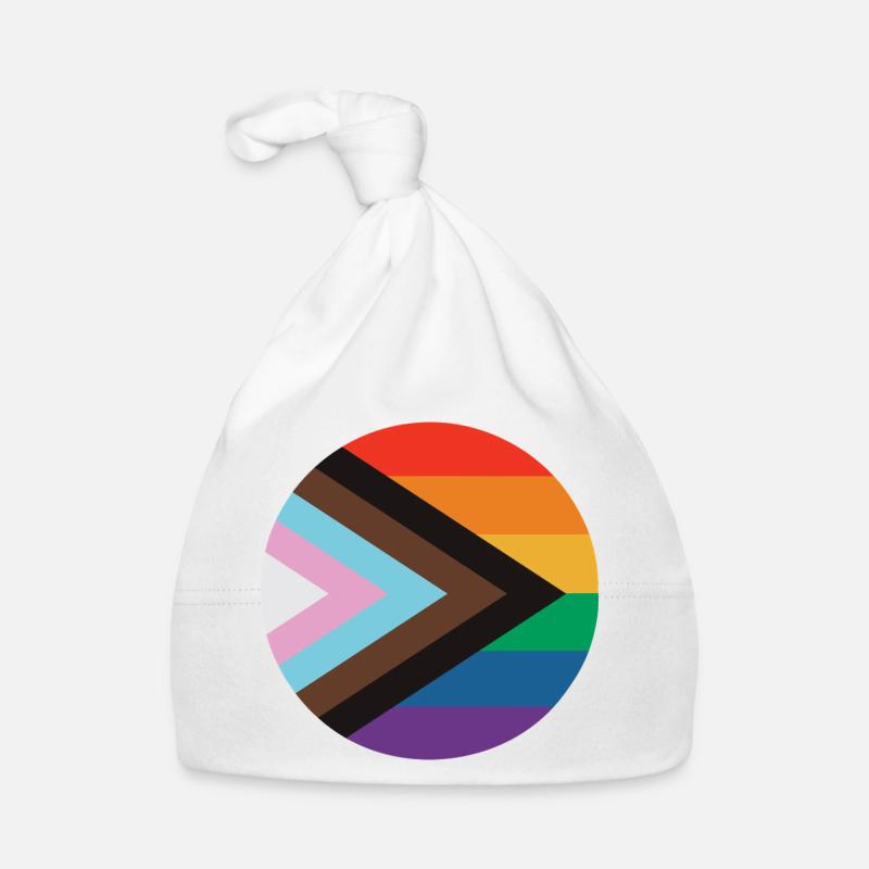 Inclusive Pride Flag Organic Baby Cap