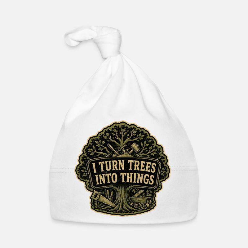 Je transforme des arbres en objets - Arbre vintage pour menuisier Bonnet bio Bébé