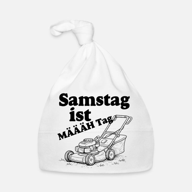 Samstag ist Määäh Tag Baby Bio-Mütze