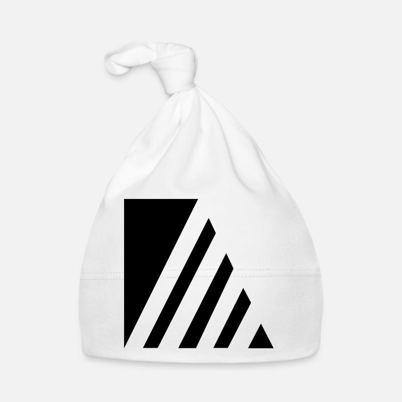 Rayures élégantes Bonnet bio Bébé