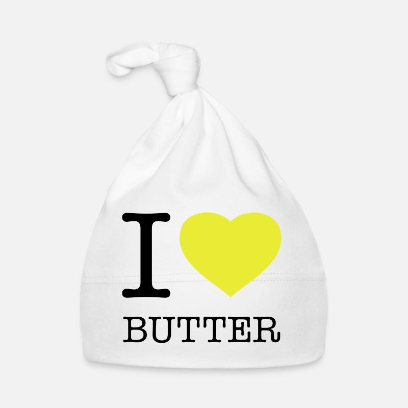 J’ADORE LE BEURRE Bonnet bio Bébé