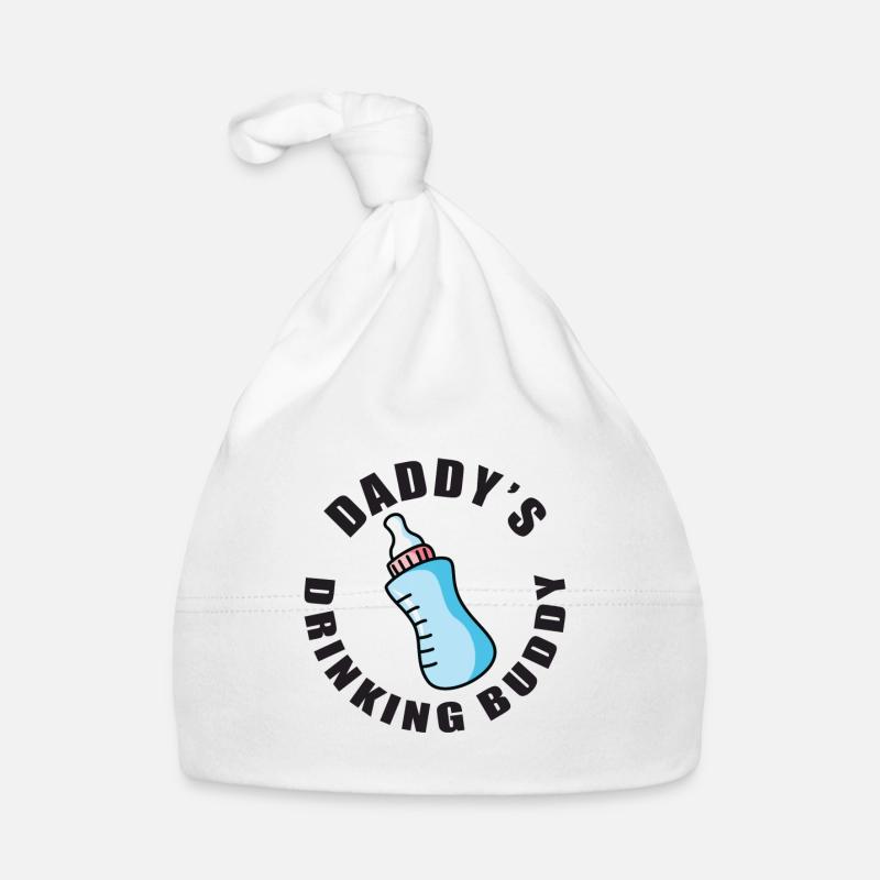 Le copain de papa qui boit Bonnet bio Bébé
