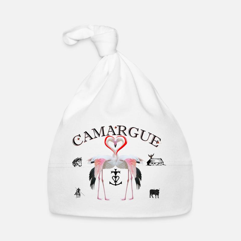 camargue tshirt Organic Baby Cap