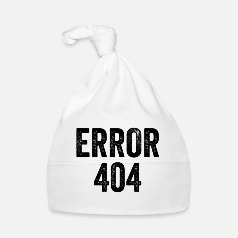 Error 404 Organic Baby Cap