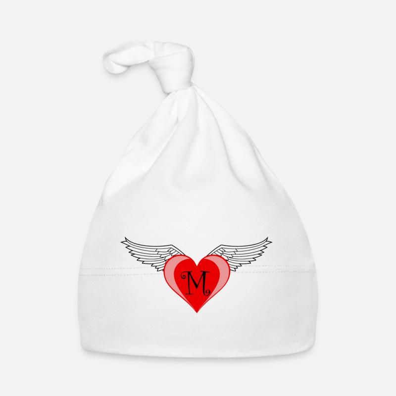Herz M Baby Bio-Mütze