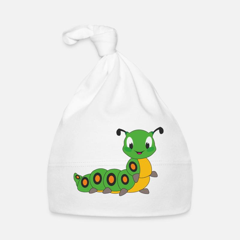 Caterpillar Bonnet bio Bébé