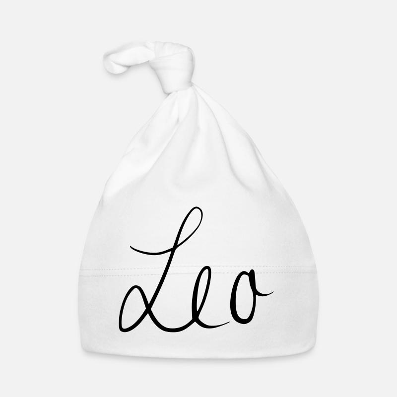 Leo Organic Baby Cap
