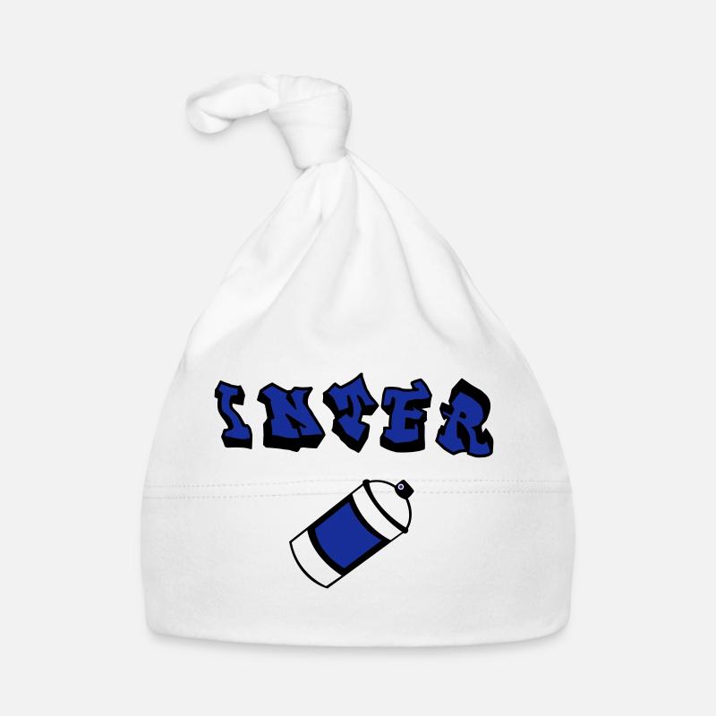 inter graffiti Bonnet bio Bébé