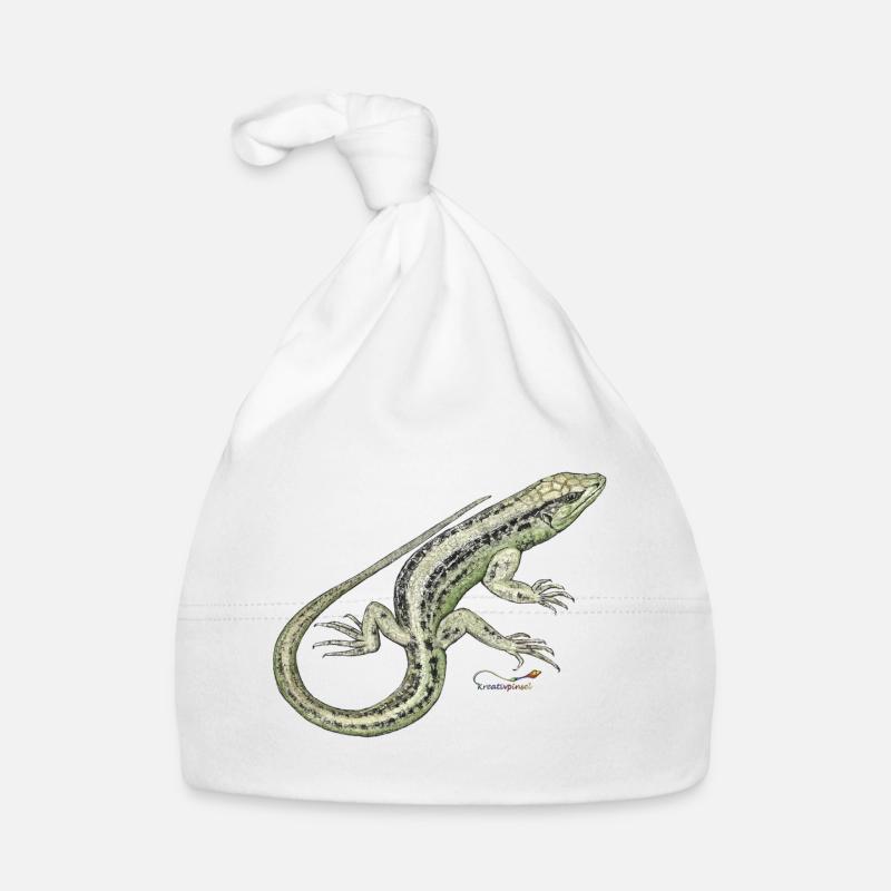 Sand lizard Organic Baby Cap