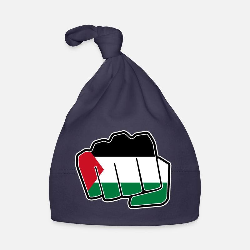 Palestine drapeau drapeau poing Bonnet bio Bébé