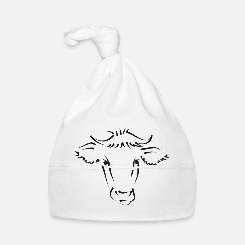 Vache Vaches Bonnet bio Bébé