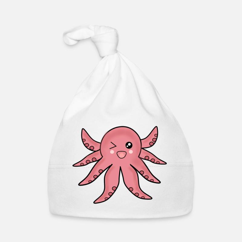 Kawaii Tiere Oktopus Baby Bio-Mütze