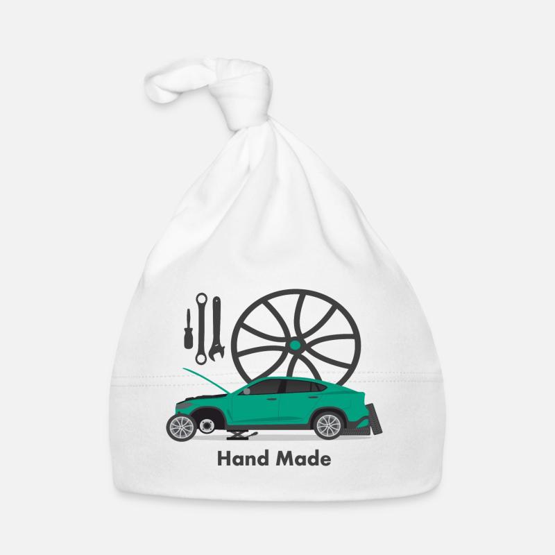 Car mechanic Organic Baby Cap