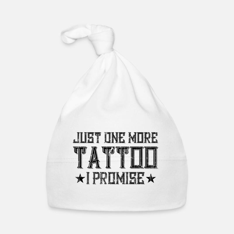 Drôle de tatouage Slogan Slogan Devise Bonnet bio Bébé
