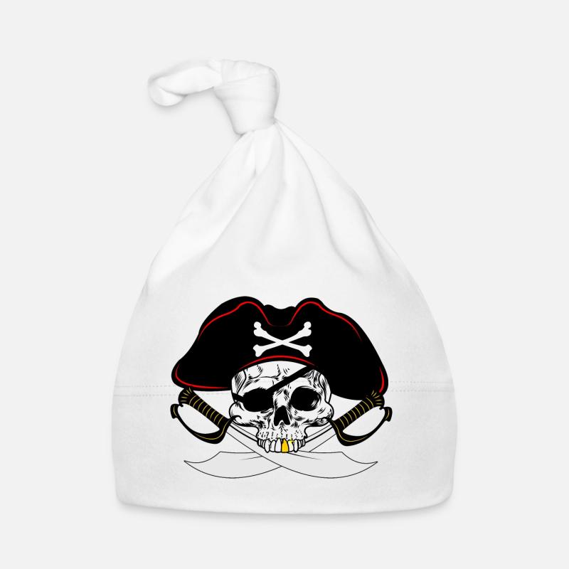 Pirate à la dent d’or Bonnet bio Bébé