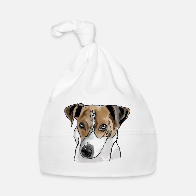 Jack Russel Terrier Baby Bio-Mütze