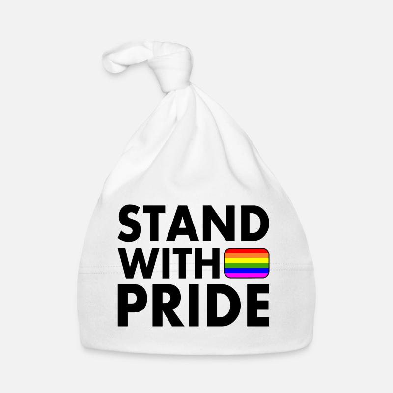 Stand with pride Bonnet bio Bébé