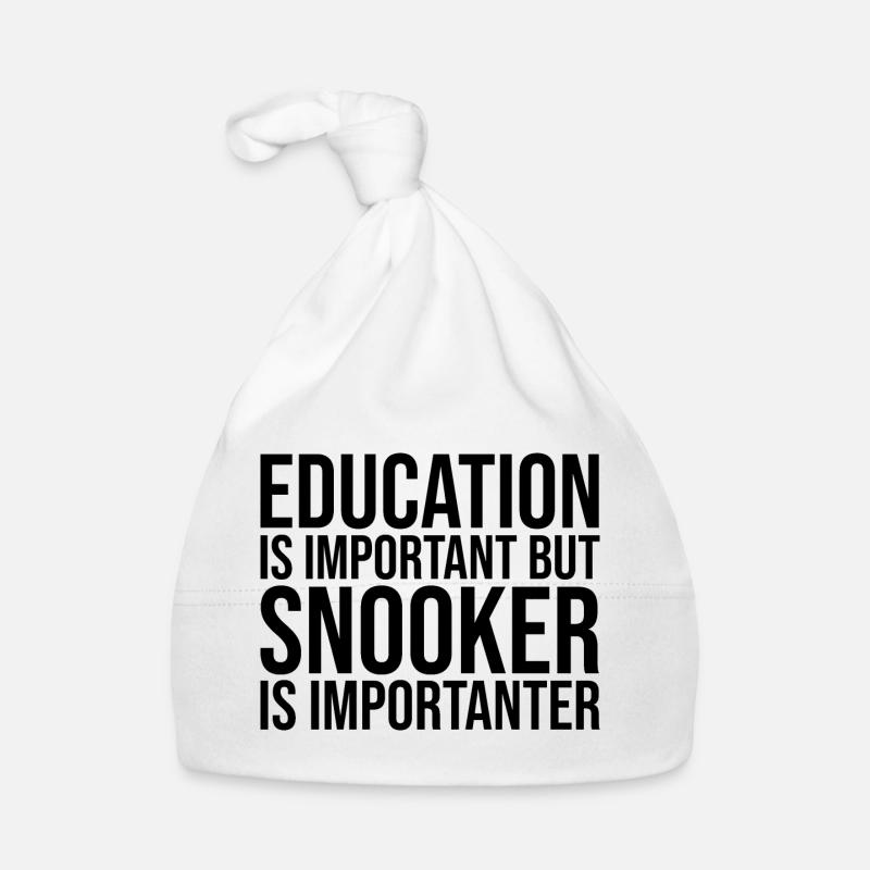 Snooker Baby Bio-Mütze