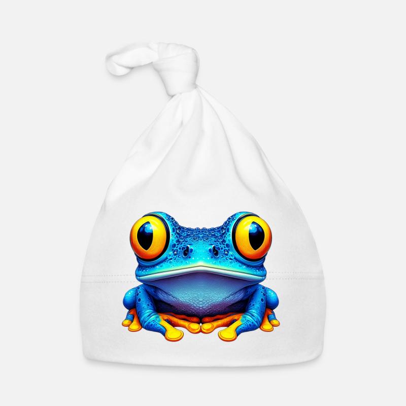 Frog Organic Baby Cap