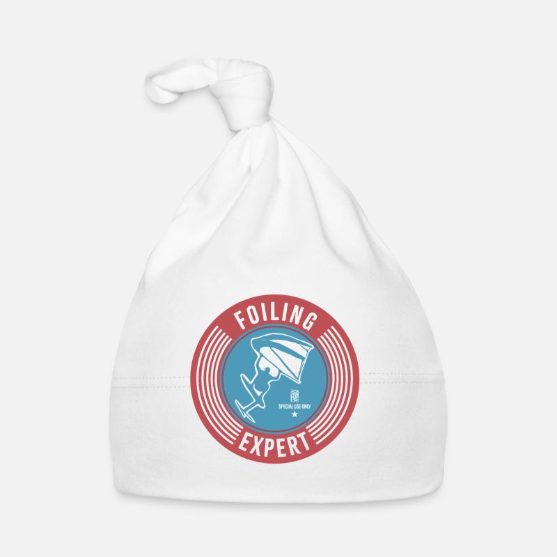 Étiquette Wingfoil Bonnet bio Bébé
