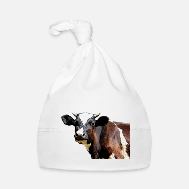 Kuh Baby Bio-Mütze