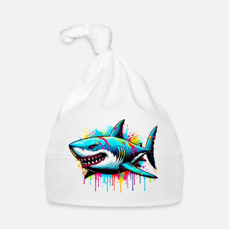 Requin Bonnet bio Bébé